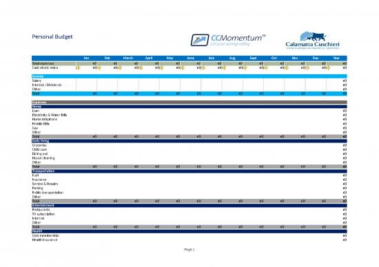 picture_Spreadsheet For Expenses 40813 | Cc Budget Planner