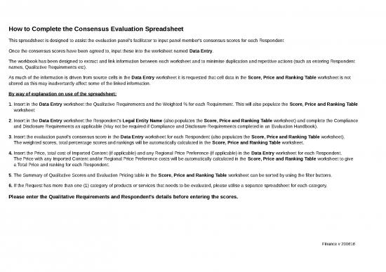 picture Excel Sample Sheet 41837 | Consensus Evaluation Spreadsheet Xlsx