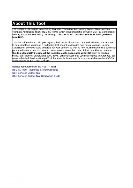 picture Budget Spreadsheet 40873 | Copy Of Hss Ta Team Simple Hss Budget Forecasting Tool