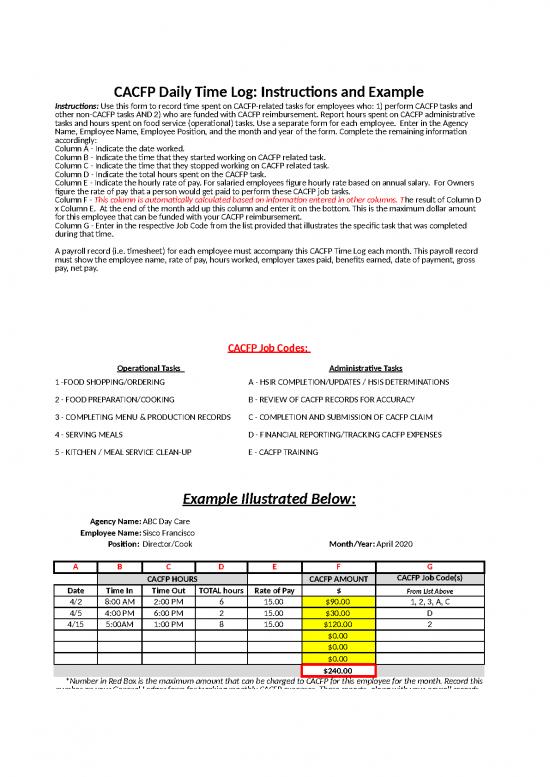 picture Excel Sample Sheet 41586 | Daily Time Log Ind Cntrs