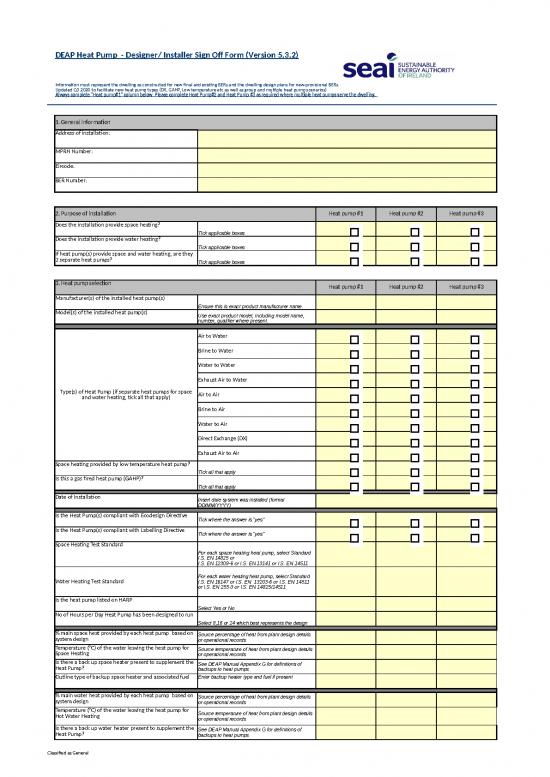 picture_Excel Sample Sheet 42245 | Designer Installer Sign Off Form 1