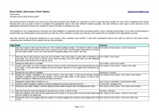 picture Excel Sample Sheet 41407 | Excel Exercise5
