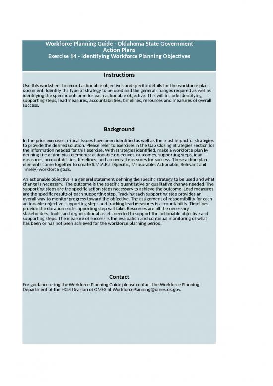 picture Excel Sample Sheet 41278 | Exercise14actionplan