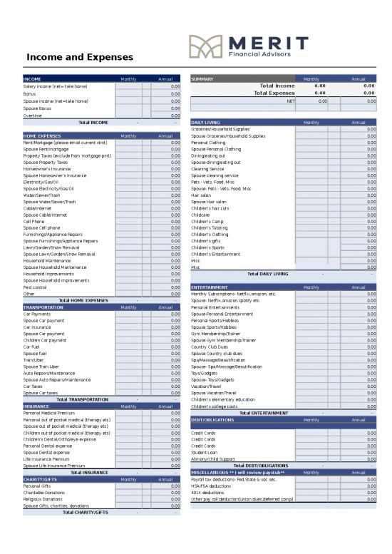picture_Spreadsheet For Expenses 40831 | Expense Worksheet