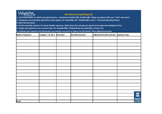 picture Spreadsheet For Expenses 41851 | Family Budgeting Workbook   Wpcu