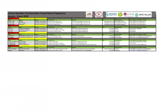 picture_Cost Sheet Format In Excel 41368 | Final Schedule Ot Groups 2018