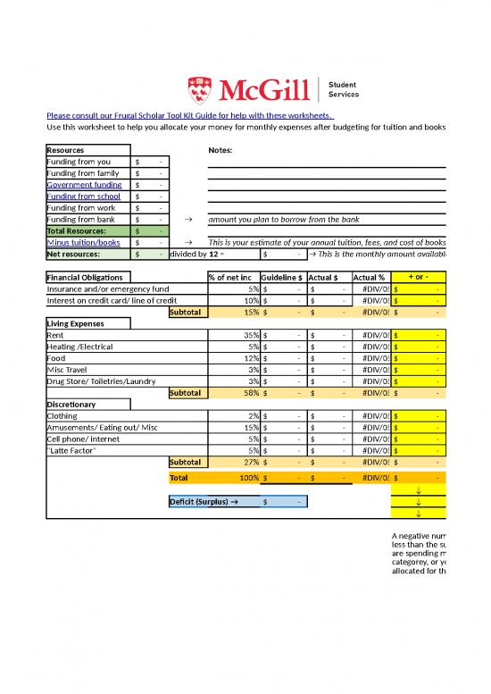picture_Estimate Template Excel 40993 | Frugal Scholar Mdcm Toolkit Updated