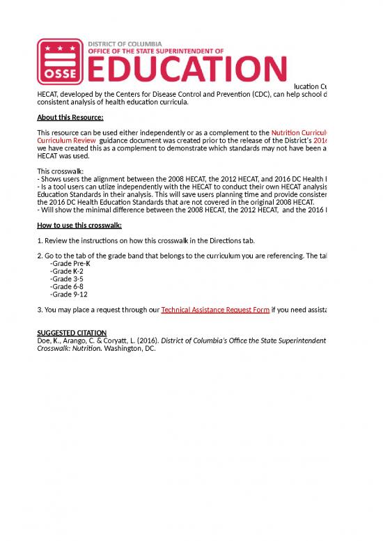 picture1_Excel Sample Sheet 41283 | Health Education Curriculum Analysis Tool Crosswalk &ndash; Nutrition (interactive Excel)