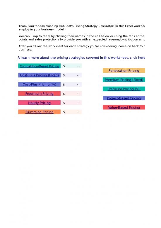 picture_Excel Sample Sheet 42228 | Hubspot &ndash; Sales Pricing Strategy Calculator