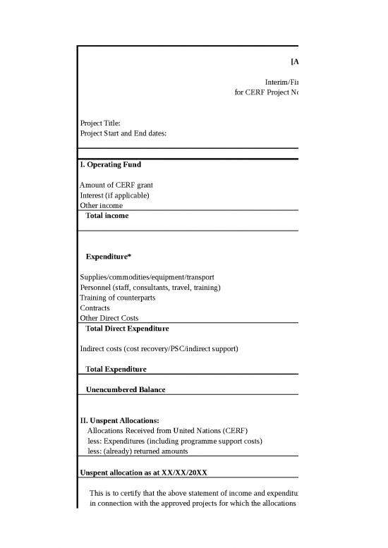 picture Income And Expenditure Template 40817 | Income And Expenditure Statement Template   Mdtf