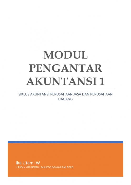 picture Pengantar Ekonomi Pdf 42001 | Modul Akuntansi 1