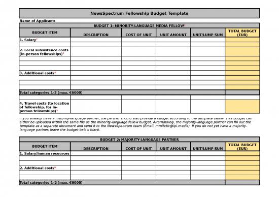 picture_Budget Spreadsheet 40881 | Newsspectrum Budget Template