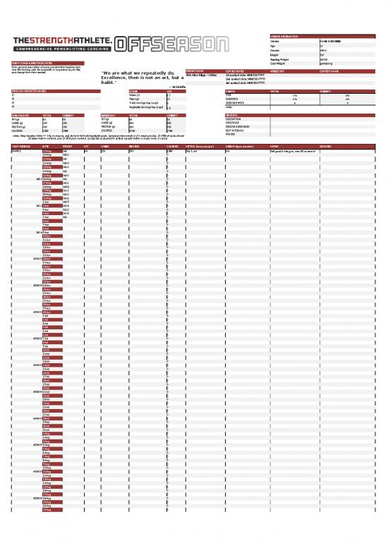 picture Excel Sample Sheet 41548 | Nutritiontrackingshare