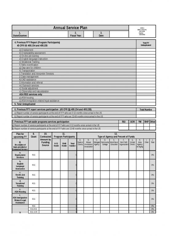 picture_Report Excel Template 41347 | Orr 6 Annual Service Plan