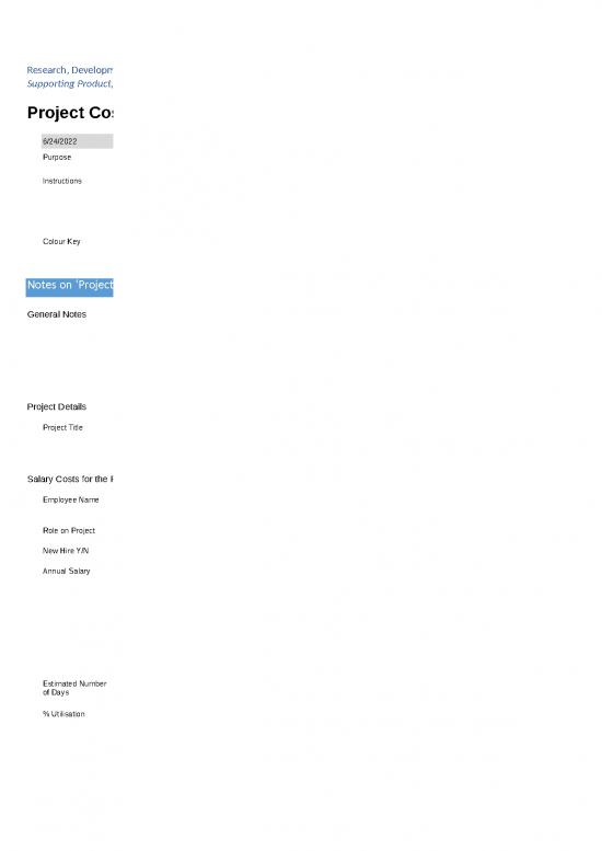 picture1_Excel Sample Sheet 40722 | Project Costs Workbook R D Fund