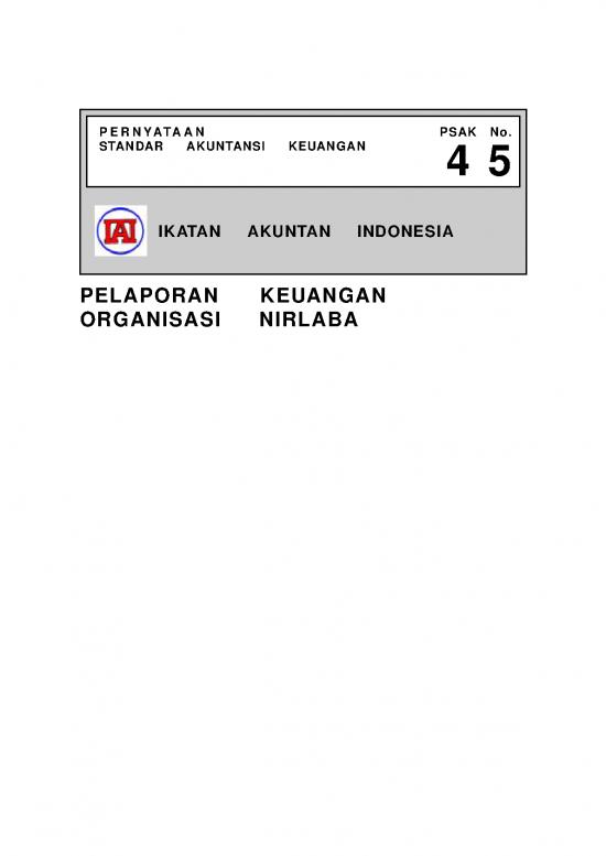 picture_Akuntansi Pdf 42101 | Psak 45 Pelaporan Keuangan Organisasi Nirlaba Ina