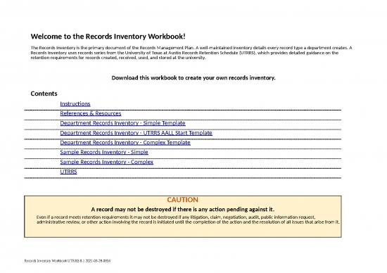 picture Inventory Excel Sheet 42180 | Recordsinventoryworkbook1