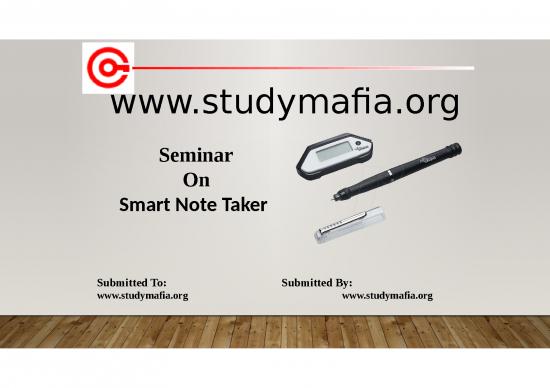 picture1_Smart Note Taker Seminar Ppt 42311 | Smart Note Taker Ppt