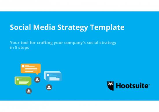 picture Business Spread Sheet 42392 | Social Media Strategy Template