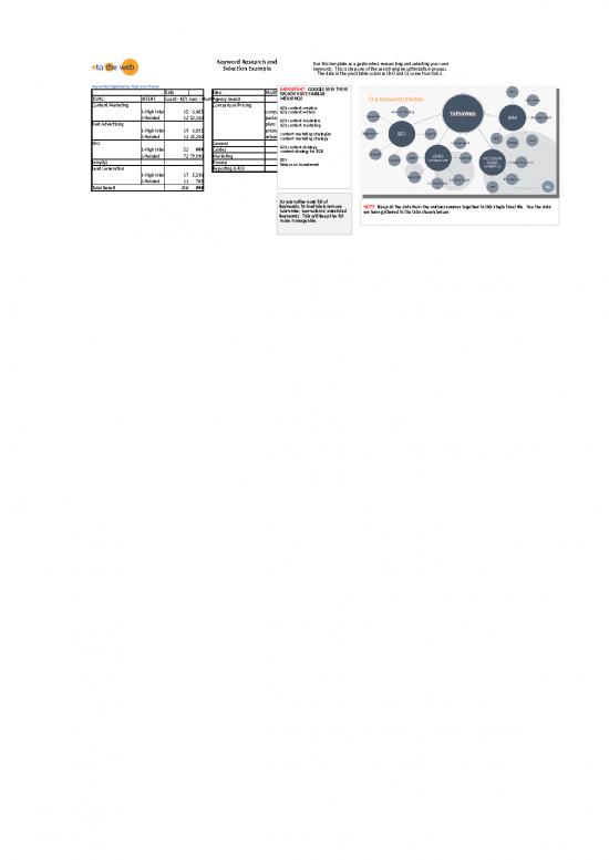 picture1_Comparison Sheet Format In Excel 41654 | Totheweb Everything You Need For Keyword Research Selection Excel Pivot Table Template