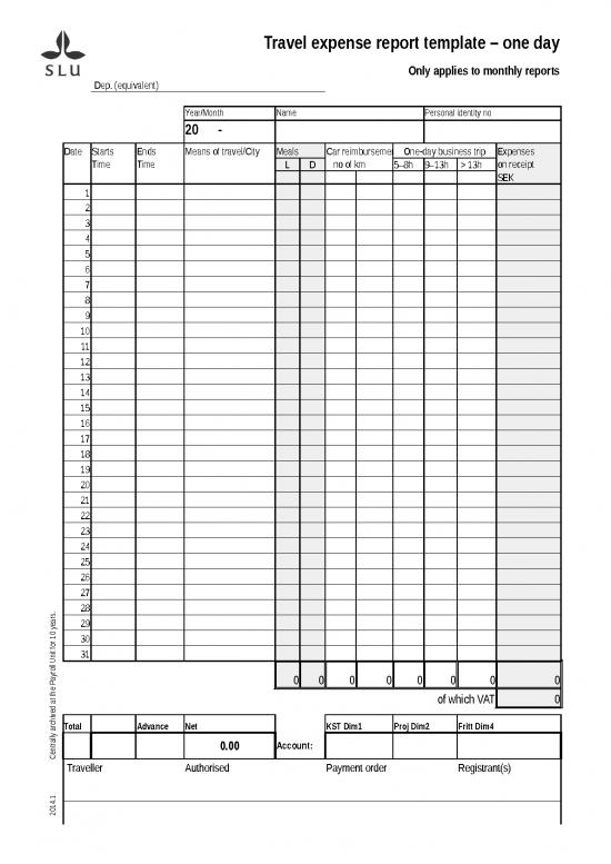 picture1_Business Expense Spreadsheet 41608 | Travel Expense Report Template  One Day