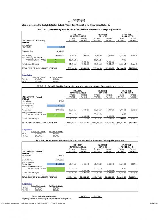 picture_Cost Sheet Format In Excel 41021 | Unclassified   12 Month Kbor1