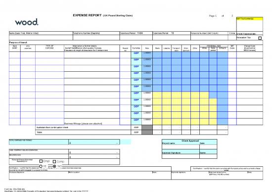 picture Spreadsheet For Expenses 40795 | Wood Expense Claim Form