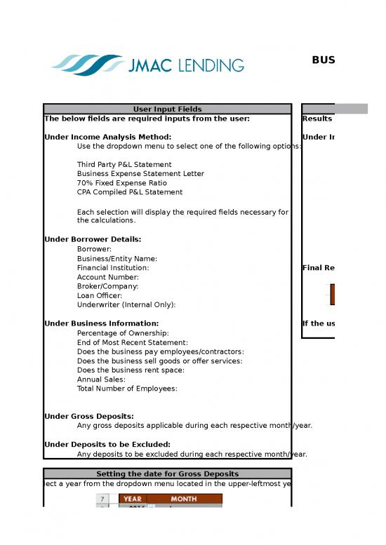picture_Business Expense Spreadsheet 40742 | Zuma Bank Statement Calculator 6222021