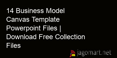 picture 14 Business Model Canvas Template Powerpoint Files | Download Free Collection Files