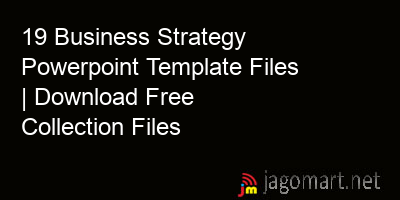 picture 19 Business Strategy Powerpoint Template Files | Download Free Collection Files