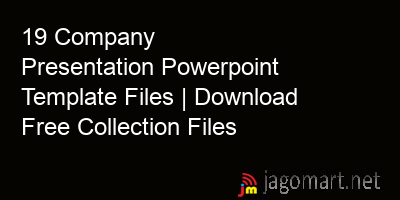 picture 19 Company Presentation Powerpoint Template Files | Download Free Collection Files