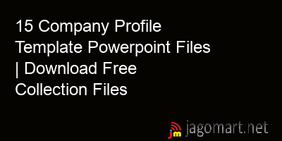 picture 15 Company Profile Template Powerpoint Files | Download Free Collection Files
