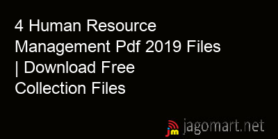 picture 4 Human Resource Management Pdf 2019 Files | Download Free Collection Files