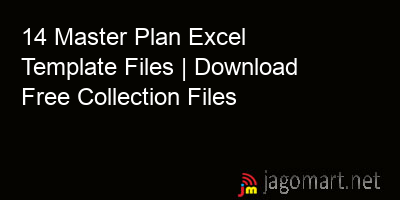 picture 14 Master Plan Excel Template Files | Download Free Collection Files