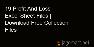 picture 19 Profit And Loss Excel Sheet Files | Download Free Collection Files
