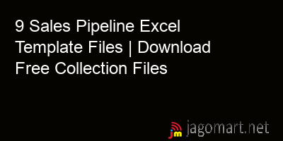 picture 9 Sales Pipeline Excel Template Files | Download Free Collection Files