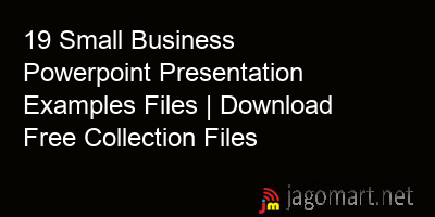 picture 19 Small Business Powerpoint Presentation Examples Files | Download Free Collection Files