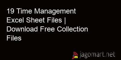 picture 19 Time Management Excel Sheet Files | Download Free Collection Files