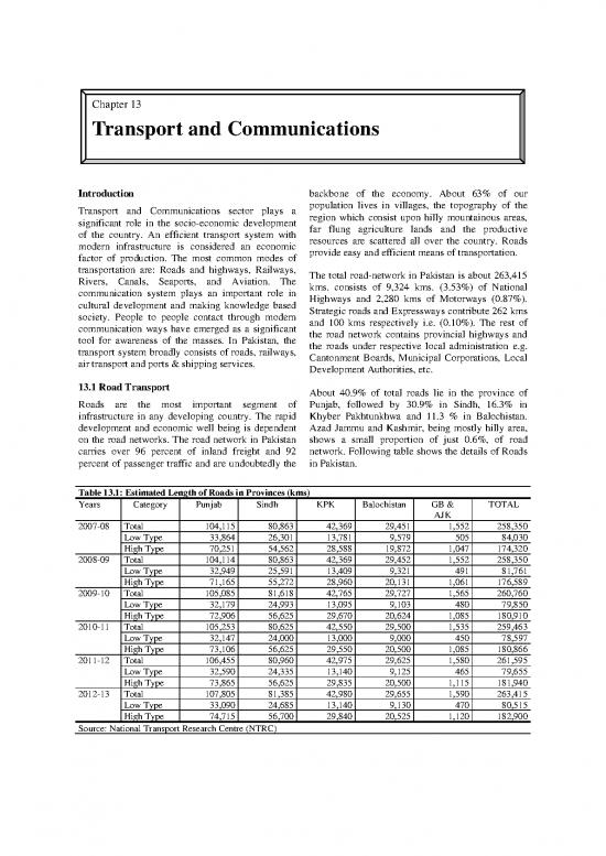 picture Transport And Communication Pdf 43613 | 13 Transport Final