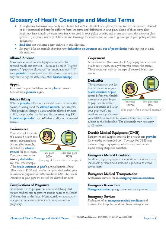 picture_Care Health Insurance Plan Pdf 44316 | 183058 Uniform Glossary Final
