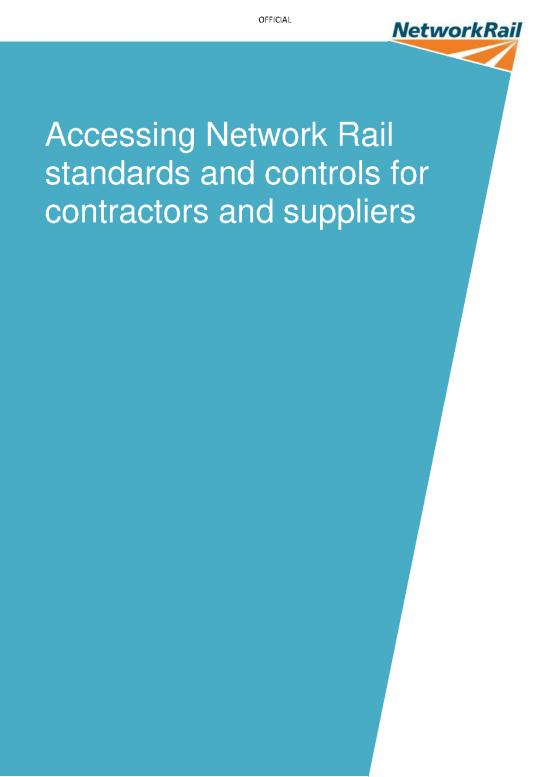 picture_Company Introduction Sample Pdf 43670 | Accessing Network Rail Standards V2