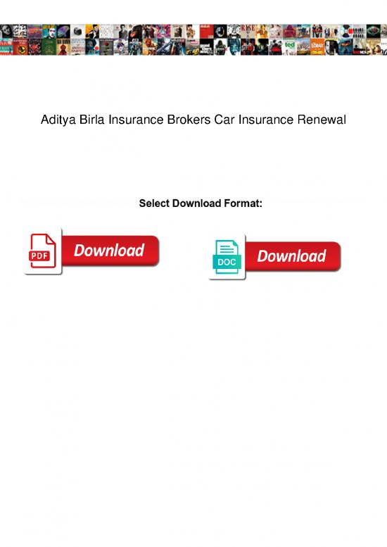 picture_Master Thesis Pdf 44377 | Aditya Birla Insurance Brokers Car Insurance Renewal