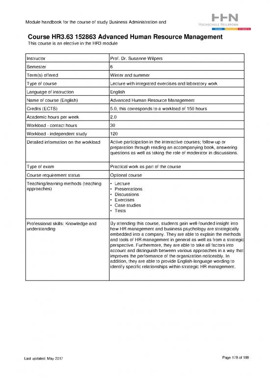 picture Human Resource Management Pdf 43807 | Advanced Human Resources