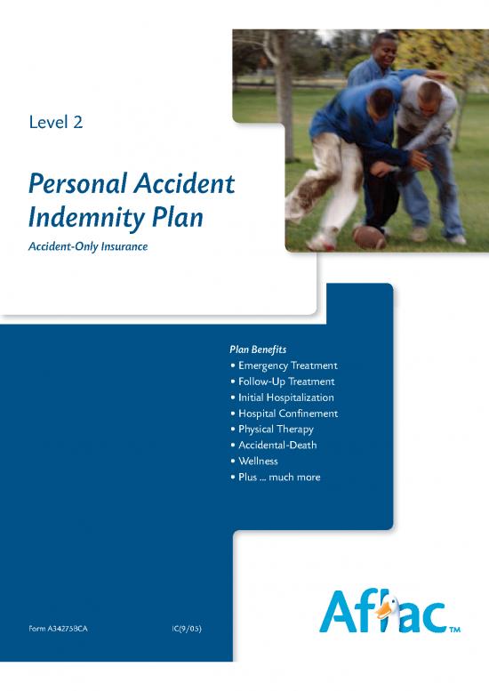 picture_Insurance Pdf 44169 | Aflac Accident Brochure