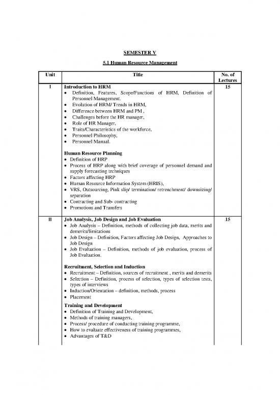 picture Human Resource Management Pdf 43741 | Bms5&6