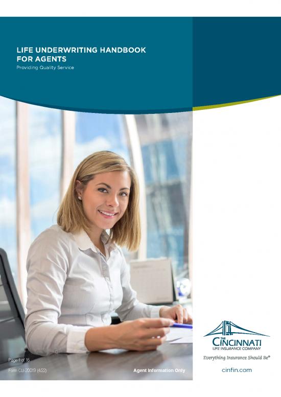 picture_Insurance Pdf 44142 | Cinn Life Underwriting Handbook For Agents