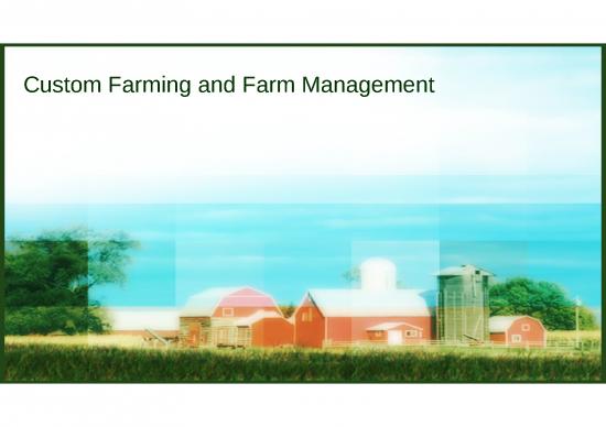 picture Crop Production Ppt 42906 | Custom Farming And Ag Contracts Sd