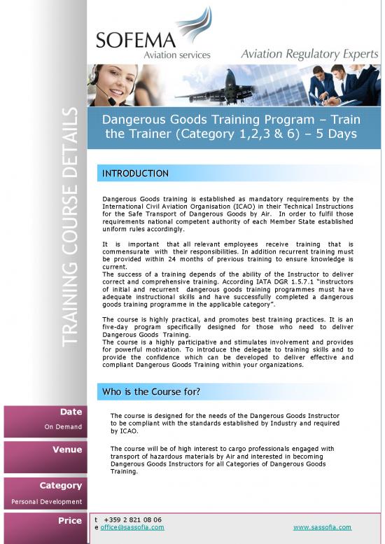 picture1_Iata Pdf 43508 | Dangerous Goods Training Program   Train The Trainer Category 123 6   5 Days1