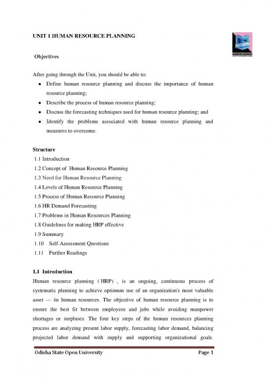 picture_Human Resource Planning Pdf 43902 | Ded 05 Block 04 1520928796