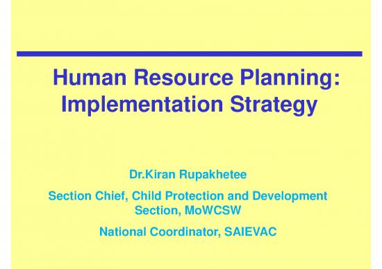 picture Human Resource Development Pdf 43879 | Dkiran  Implementation Strategy  Of Hrp Final